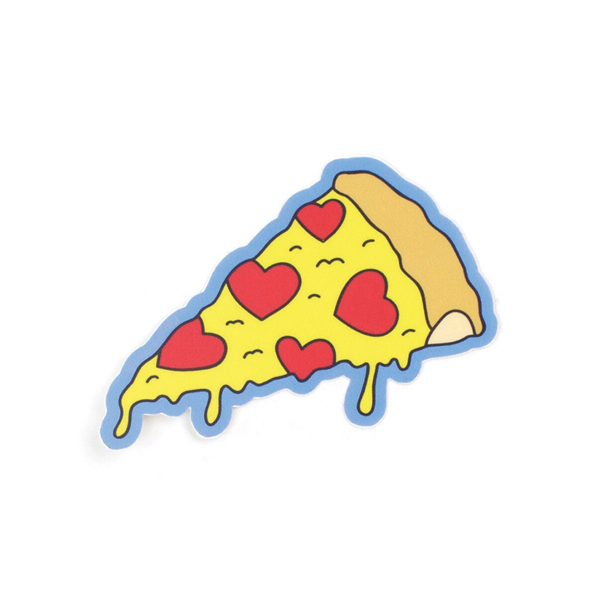 Pizza Love Sticker Seltzer Goods